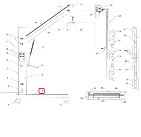 U Base (No Castors)